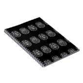 Brain Mri Scan Notizblock (Rechte Seite)