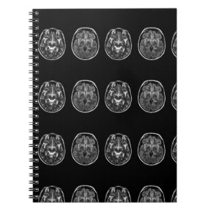 Brain Mri Scan Notizblock