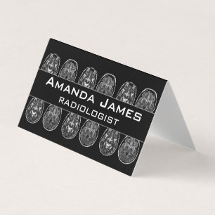 Brain Mri Scan Visitenkarten
