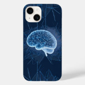 Brain Network Illustration - Neuronales Netzwerk Case-Mate iPhone Hülle (Rückseite)