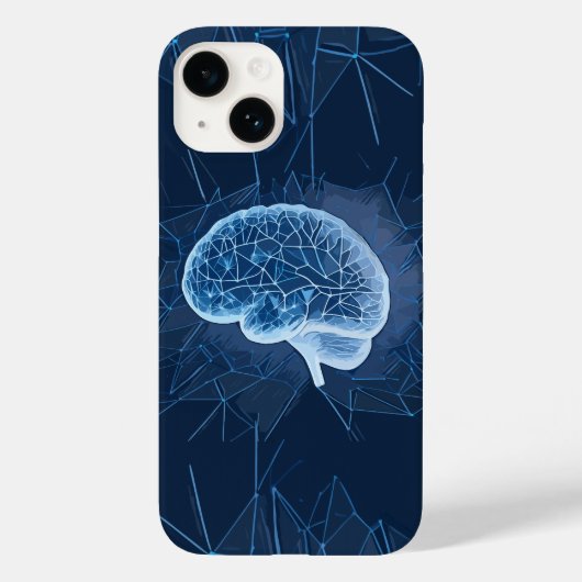 Brain Network Illustration - Neuronales Netzwerk Case-Mate iPhone Hülle (Rückseite)