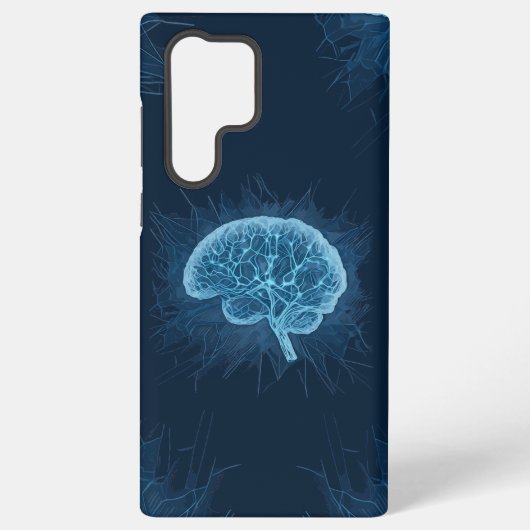 Brain Network Illustration - Neuronales Netzwerk Samsung Galaxy Hülle (Rückseite)