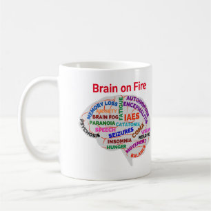 Brain on Fire AE Awareness Month 2023 Tasse
