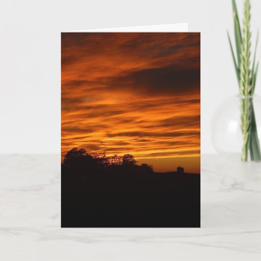 Brain Operation Dented Halo Poem Card Dankeskarte (Vorderseite)