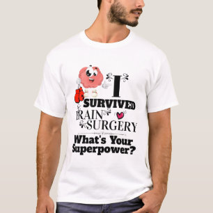 Brain Operation Überlebende Cartoon mit Boxhandsc T-Shirt
