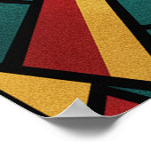 Brain Over Brawn Monkey Poster Funny Gym Nerd Wall (Ecke)