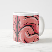 Brain Pattern Jumbo Specialty Mug Jumbo-Tasse (Vorderseite Rechts)