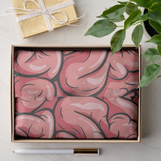 Brain Pattern Tissue Paper Seidenpapier (Geschenk)