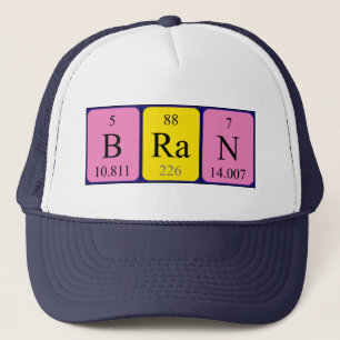Brain Periodenname Truckerkappe