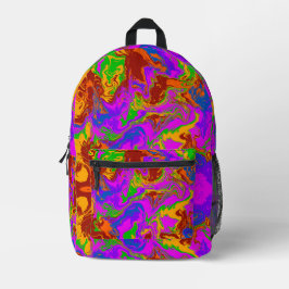 Brain Porridge in Abstrakt Bedruckter Rucksack