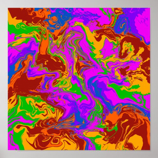 Brain Porridge in Abstrakt Poster (Vorne)