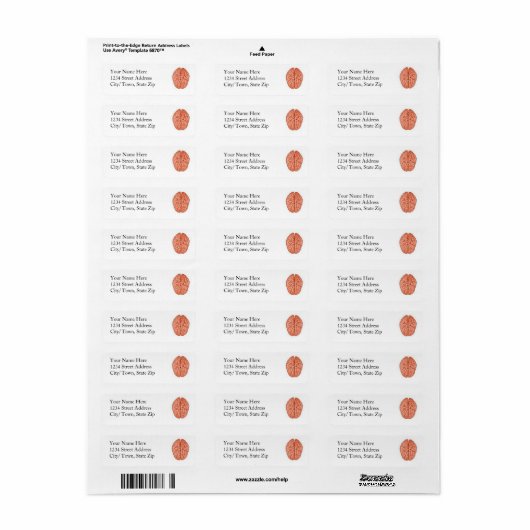 Brain Return Labels (Vorne)