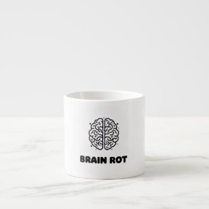 Brain Rot Club Spezialität Kaffeemaschine Tasse