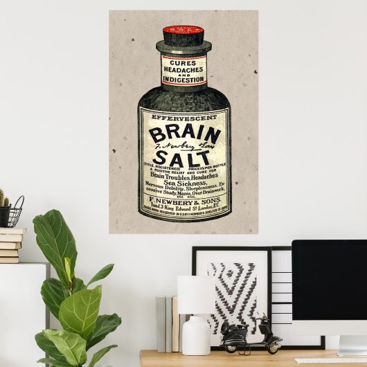 Brain Salt Poster (Heimbüro)