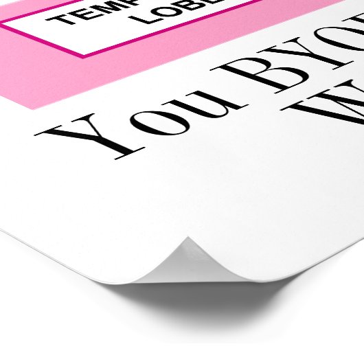 Brain Spaß Teacher Poster (Ecke)