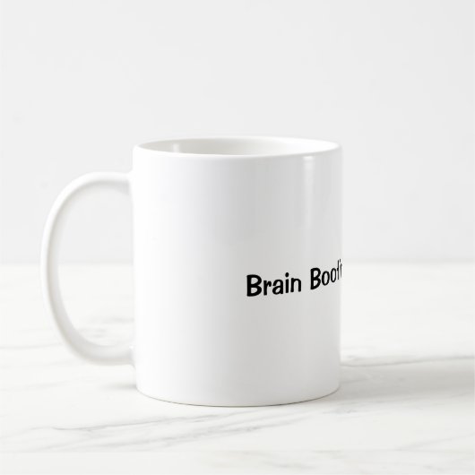 Brain startet... Bitte warten | Lustiger Kaffeebec Kaffeetasse (Links)