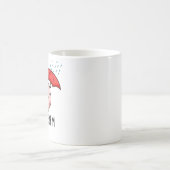Brain Storm Funny Anatomy Pun Kaffeetasse (Mittel)
