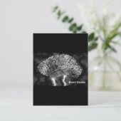 Brain Storm Postkarte (Stehend Vorderseite)