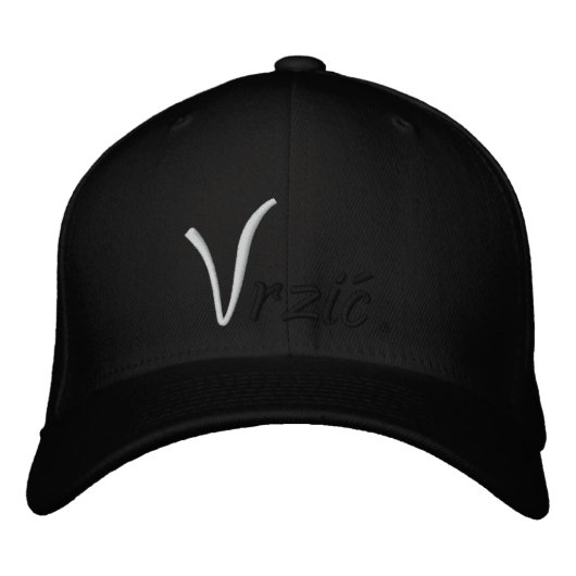 Brain Supporter Bestickte Baseballkappe (Vorderseite)