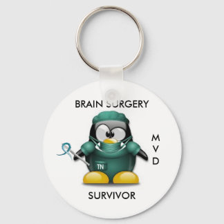 Brain Surgery Survivor Keychain Schlüsselanhänger