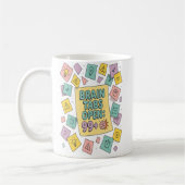Brain Tabs Open Funny ADHD Design Kaffeetasse (Links)
