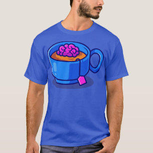 Brain Tee in Cup-Cartoon