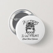 Brain Tumor Awareness Month Band Geschenke Button (Vorne & Hinten)