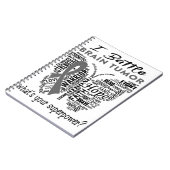 Brain Tumor Awareness Month Band Geschenke Notizblock (Linke Seite)