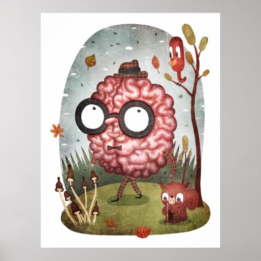 Brain Walk Poster (Vorne)