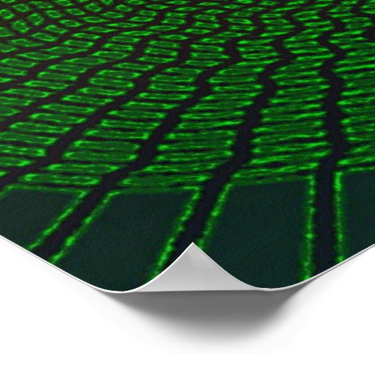Brain Wave Poster (Ecke)