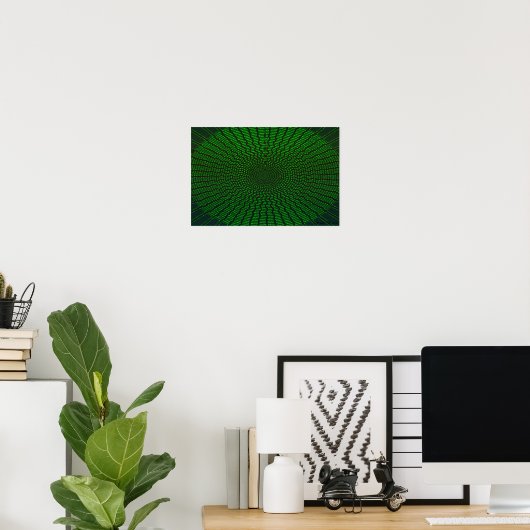 Brain Wave Poster (Heimbüro)