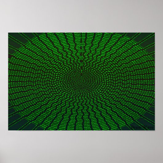 Brain Wave Poster (Vorne)