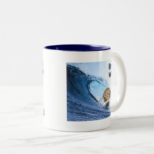 Brain Wave Zweifarbige Tasse (VorderseiteRechts)