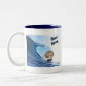 Brain Wave Zweifarbige Tasse (Links)