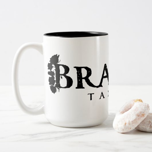 BRAINAIC SHEEK ZWEIFARBIGE TASSE (Mit Donut)