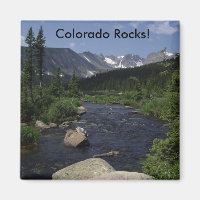 Brainard Lake Colorado Magnet