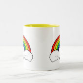 Brainbow Zweifarbige Tasse (Mittel)