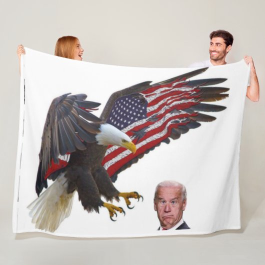BRAINDEAD BIDEN FLEECE BLANKET (Beispiel)