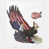 BRAINDEAD BIDEN FLEECE BLANKET (Vorderseite)