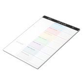 Braindump Benutzerdefiniert EDITIERBAR minimalisti Notizblock (angewinkelt)