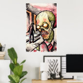 "Braineaters" Poster (Heimbüro)