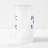 Brainerd - Krieger - hoch - Brainerd Minnesota Mattglas Bierglas (Mittel)