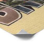 Brainerd, Minnesota - Große Buchstabenszenen Poster (Ecke)