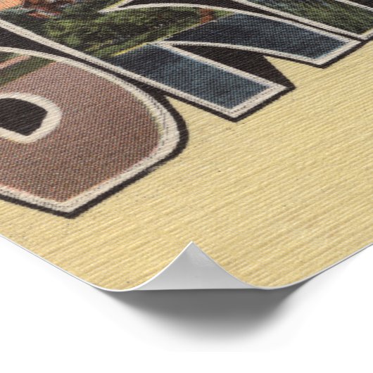 Brainerd, Minnesota - Große Buchstabenszenen Poster (Ecke)