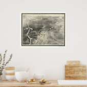 Brainerd, MN Panorama Karte - 1914 Poster (Küche)