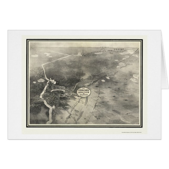 Brainerd, panoramische Karte Mangans - 1914 (Vorderseite (Horizontal))