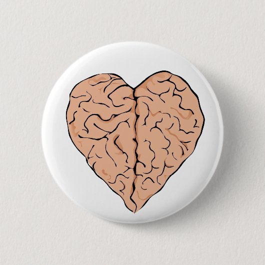 Brainheart Button (Vorderseite)