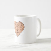 Brainheart Kaffeetasse (VorderseiteRechts)