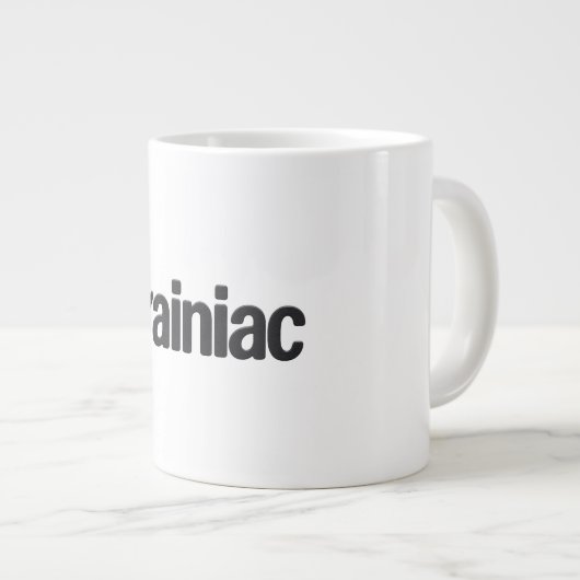 Brainia Jumbo-Tasse (Vorderseite Rechts)