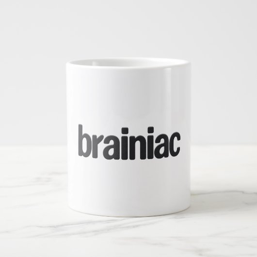 Brainia Jumbo-Tasse (Vorderseite)